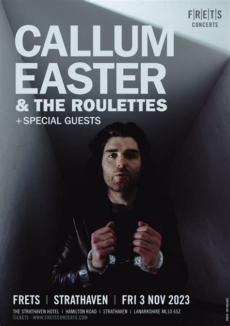 callum easter and the roulettes|Callum Easter TV Special .